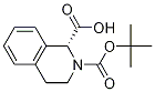 Structure of 1,2(1H)-Isoquinolinedicarboxylic acid, 3,4-dihydro-, 2-(1,1-diMethylethyl) ester, (1R)-