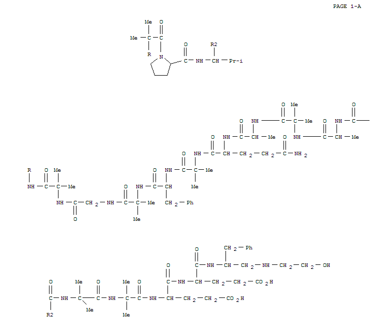 Structure of aibellin