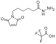 Structure of 6-MALEIMIDOCAPROIC ACID HYDRAZIDE, TRIFLUOROACETIC ACID