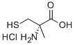 Structure of (S)-2-METHYLCYSTEINE HYDROCHLORIDE