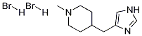 Structure of 4-(1H-Imidazol-4-ylmethyl)-1-methylpiperidinedihydrobromide