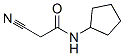 Structure of AcetaMide,2-cyano-N-cyclopentyl-