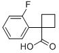 Structure of 1-Carboxy-1-(2-fluorophenyl)cyclobutane
