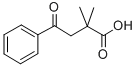 Structure of 2,2-DIMETHYL-4-OXO-4-PHENYLBUTYRIC ACID