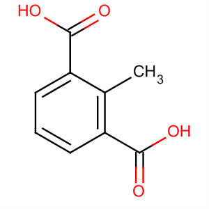 Structure of 1,3-benzenedicarboxylic acid, 2-methyl-