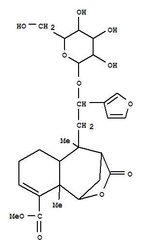 Structure of BorapetosideE