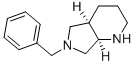 Structure of (4aR,7aR)-octahydro-6-(phenylmethyl)-1H-Pyrrolo[3,4-b]pyridine