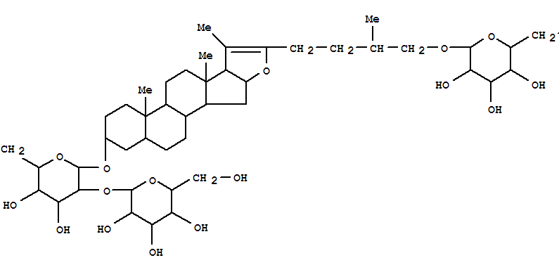Structure of macrostemonoside F