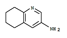 Structure of 3-Quinolinamine,5,6,7,8-tetrahydro-