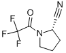 2-PYRROLIDINECARBONITRILE,1-(TRIFLUOROACETYL)-,(S)-结构式