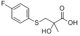 Structure of 3-(4-Fluobenzenesulfhydry)-2-hydroxyl-2-methylpropionic acid