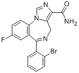 Structure of imidazenil