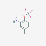 Structure of 5-methyl-2-(trifluoromethoxy)aniline