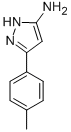 5-AMINO-3-(4-METHYLPHENYL)PYRAZOLE结构式
