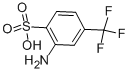 Structure of 3-amino-alpha,alpha,alpha-trifluorotoluene-4-sulphonic acid