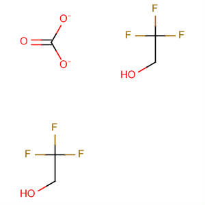 二 (2,2,2 - 三氟乙基) 碳酸酯结构式