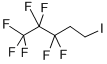 Structure of 1,1,1,2,2,3,3-HEPTAFLUORO-5-IODOPENTANE