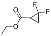 CYCLOPROPANECARBOXYLIC ACID 2,2-DIFLUORO-,ETHYL ESTER结构式