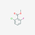 Structure of Methyl 2-chloro-6-fluorobenzoate