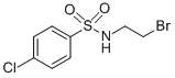 Structure of N1-(2-BROMOETHYL)-4-CHLOROBENZENE-1-SULFONAMIDE, TECH