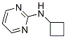 Structure of 2-Pyrimidinamine,N-cyclobutyl-