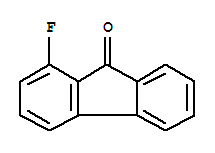 Structure of 1-fluoro-9H-fluoren-9-one