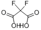 Structure of difluoro-Propanedioicacid