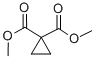 Structure of dimethyl cyclopropane-1,1-dicarboxylate