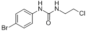 Structure of N-(4-BROMOPHENYL)-N-(2-CHLOROETHYL)UREA