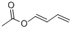 Structure of 1-ACETOXY-1,3-BUTADIENE