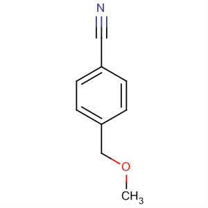 Structure of Benzonitrile, 4-(methoxymethyl)-