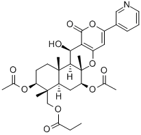 Structure of pyripyropene B