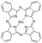 Structure of PHTHALOCYANINE MOLYBDENUM