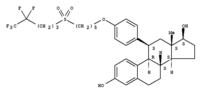 Structure of RU 58668