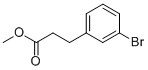 Structure of methyl 3-(3-bromophenyl)propanoate