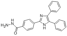 Structure of 2-(4-(HYDRAZINOCARBONYL)PHENYL)-4,5- DIPHENYLIMIDAZOLE*