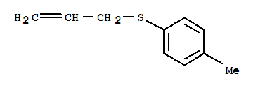 1-(Allylsulfanyl)-4-methylbenzene结构式