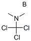Structure of trichloro(trimethylamine)boron