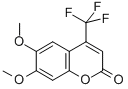 Structure of 6,7-DIMETHOXY-4-(TRIFLUOROMETHYL)COUMARIN