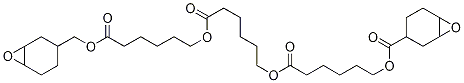 Structure of 7-Oxabicyclo[4.1.0]heptane-3-carboxylic acid 6-[[6-[[6-(7-oxabicyclo[4.1.0]hept-3-ylmethoxy)-6-oxohexyl]oxy]-6-oxohexyl]oxy]-6-oxohexyl ester