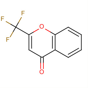 Structure of 4H-1-Benzopyran-4-one, 2-(trifluoromethyl)-