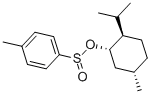 Structure of (1R,2S,5R)-(-)-MENTHYL (S)-P-TOLUENESULFINATE