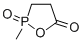 Structure of 2-METHYL-1,2-OXAPHOSPHOLAN-5-ONE 2-OXIDE