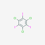 Structure of 1,3,5-Trichloro-2,4,6-triiodobenzene