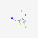Structure of 2-CHLORO-4-TRIFLUOROMETHYL-THIAZOLE-5-CARBONITRILE