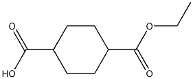Structure of 1-Ethyl trans-1,4-cyclohexanedicarboxylate