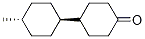 Structure of 4-(trans-4-methylcyclohexyl)cyclohexanone