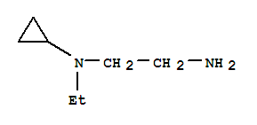 Structure of 1,2-Ethanediamine,N1-cyclopropyl-N1-ethyl-