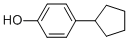 Structure of 4-CYCLOPENTYLPHENOL