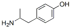 Structure of (-)-p-[(R)-2-Aminopropyl]phenol